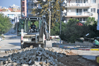 Narlıdere'de Fen İşleri görev başında