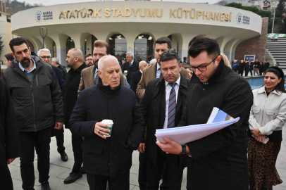 Bursa'da 'Yeni Yıl Meydanı'na Geri Sayım Başladı