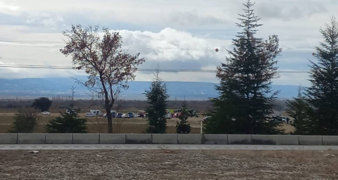 Isparta’da Askeri Helikopter Düştü