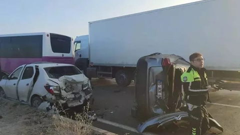 Van’da Zincirleme Kaza Çok Sayıda Yaralı Var