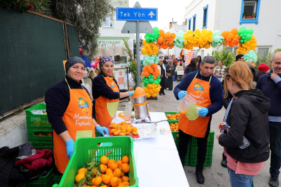 Bodrum Belediyesi Ve Bitez Mahalle Muhtarlığı Organizasyonuyla Gerçekleşen Bodrum Mandalin Festivali İlgi Gördü