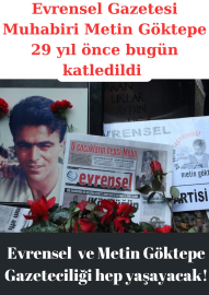Gazeteci Metin Göktepe 29 Yıl Önce Bugün Katledildi