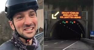 Bisikleti İle Türkiye’yi Gezen Rus Turist: “Türkiye’ye Ve Türklere Bayılıyorum”