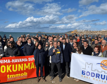 Bodrum Halkı, STK’lar ve Siyasiler Liman Projesine Karşı Seslerini Yükseltti