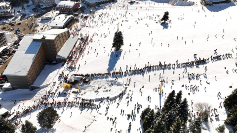 Bolu Kartalkaya'da yaşanan facianın ardından gözler Bursa Uludağ'a çevrildi.