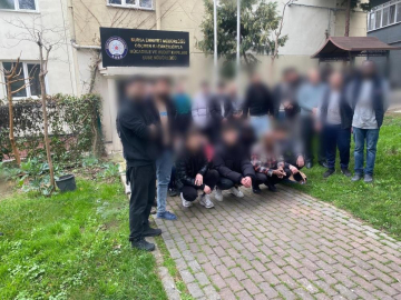 Kaçak göçmen baskını