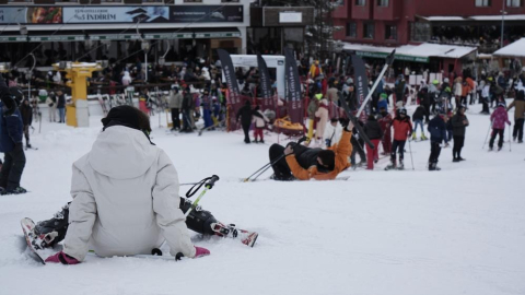 Uludağ'da Sömestre Yoğunluğu