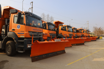 Büyükşehir Karla Mücadeleye Hazır