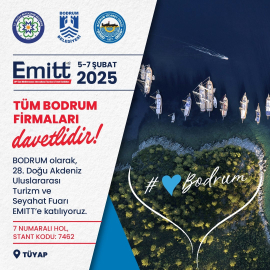 Dünya Markası Bodrum, Emıtt Turizm Fuarında Yerini Alıyor