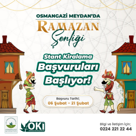 Ramazan Stantları Kiraya Çıktı