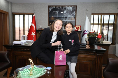 Başkan Durbay, Küçük Seçmenini Ağırladı