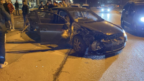 Ehliyetsiz sürücü dehşet saçtı