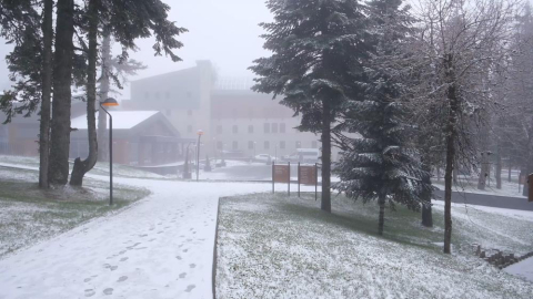 Uludağ'da kar bereketi