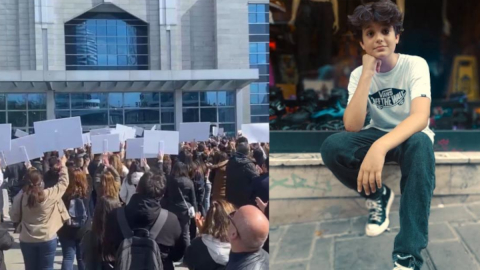 Minguzzi ailesine adliyede destek