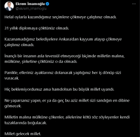 İmamoğlu: Bu büyük millet uyandı