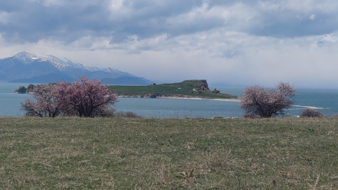 Van Gölü’nde bir yeryüzü cenneti: Çarpanak