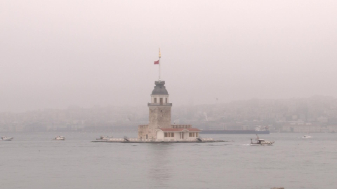 Sisli İstanbul sabahından kartpostallık görüntüler