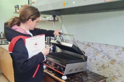 Gönen’de okul kantinleri ve yemekhaneler denetlendi