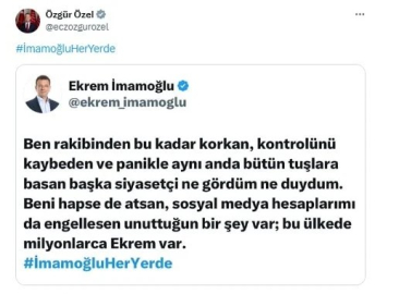 "Bu ülkede milyonlarca Ekrem var"