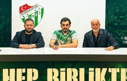 Hakkı Türker resmen Bursaspor'da