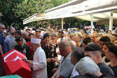 ASTSUBAY HASAN ÇOBAN İZMİR’DE SON YOLCULUĞUNA UĞURLANDI