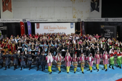 BURSA İNEGÖL'DE HALK DANSLARI COŞKUSU