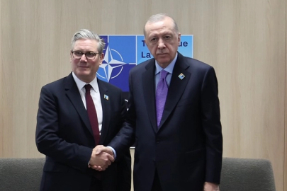 ERDOĞAN STARMER'I KABUL ETTİ
