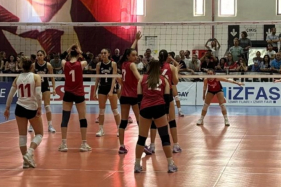 FUAR İZMİR'DE VOLEYBOL HEYECANI