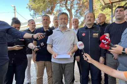 BAKAN YUMAKLI: YANGINLARIN ENERJİSİ DÜŞÜRÜLDÜ