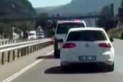 SİRENLERİ UMURSAMADI, ORMAN YANGININA GİDEN EKİBE YOL VERMEDİ