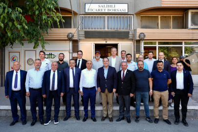 BAŞKAN DUTLULU’DAN SALİHLİ’DE ZİYARET TURU
