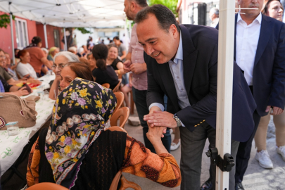 BAŞKAN DUTLULU CEMEVİ’NDE LOKMA HAYRINA KATILDI