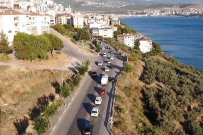 GEMLİK-KUMLA KARAYOLUNDA YOĞUN TRAFİK