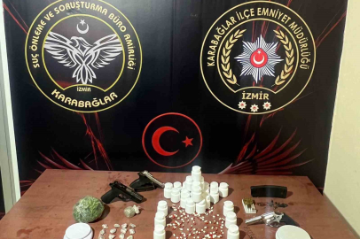 KARABAĞLAR’DA UYUŞTURUCU VE SİLAH OPERASYONU