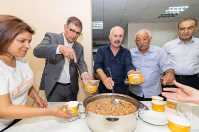 BAŞKAN TUGAY AŞURE GÜNÜ’NDE YURTTAŞLARLA BULUŞTU