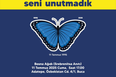 BUCA’DA SREBRENİTSA SOYKIRIMI ANMASI