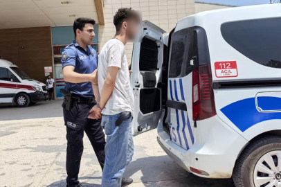 KENDİNİ ISLATMAYAN BAHÇIVANI DÖVDÜ