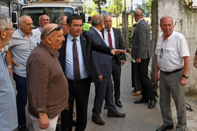 OSMANGAZİ BELEDİYE BAŞKANI AYDIN, KIRCAALİ MAHALLESİ SAKİNLERİYLE BULUŞTU