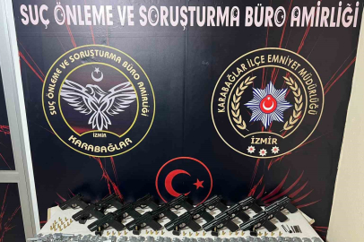 İZMİR KARABAĞLAR'DA SİLAH OPERASYONU