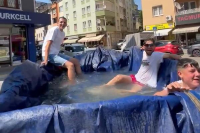 MOBİL HAVUZLA ŞEHİR TURU