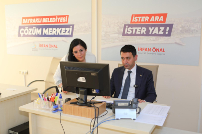 BAYRAKLI’DA 26 BİNDEN FAZLA TALEP ÇÖZMER İLE SONUÇLANDI