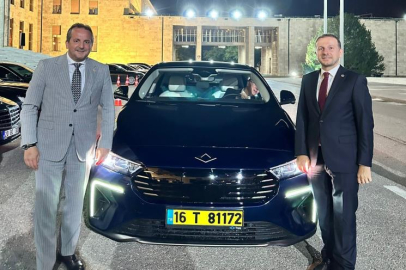 YENİ MODELİN TEST SÜRÜŞÜNÜ VEKİLLER YAPTI