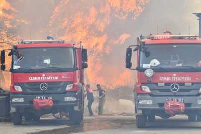 BORNOVA’DA ORMAN YANGINI