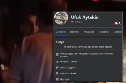 ORMANLARI KUNDAKLAYAN ŞAHIS KENDİSİNİ İYİ PARTİ İLÇE BAŞKANI OLARAK TANITTI