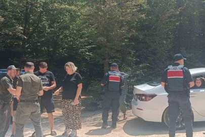 GEMLİK ORMANLARINDA DRONLU DENETİM