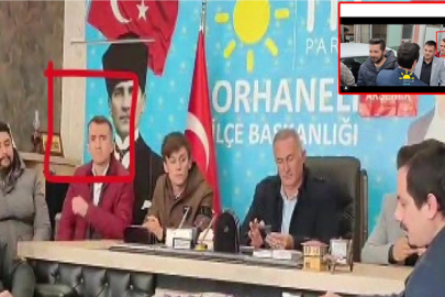 TUTUKLANAN KUNDAKÇININ, İYİ PARTİ’DEKİ GÖRÜNTÜLERİ ORTAYA ÇIKTI