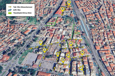 EFES SELÇUK’TA TRAFİK YENİ DÜZENLEMEDE