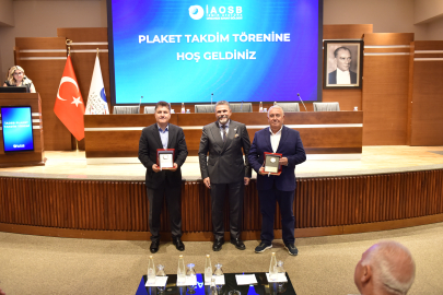İAOSB’DEN SANAYİCİLERE ANLAMLI TÖREN