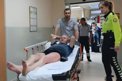ÜZERİNE KAYNAR SU DÖKÜLDÜ