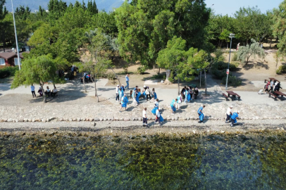 ÇAKALBURNU LAGÜNÜ’NDE TEMİZLİK SEFERBERLİĞİ